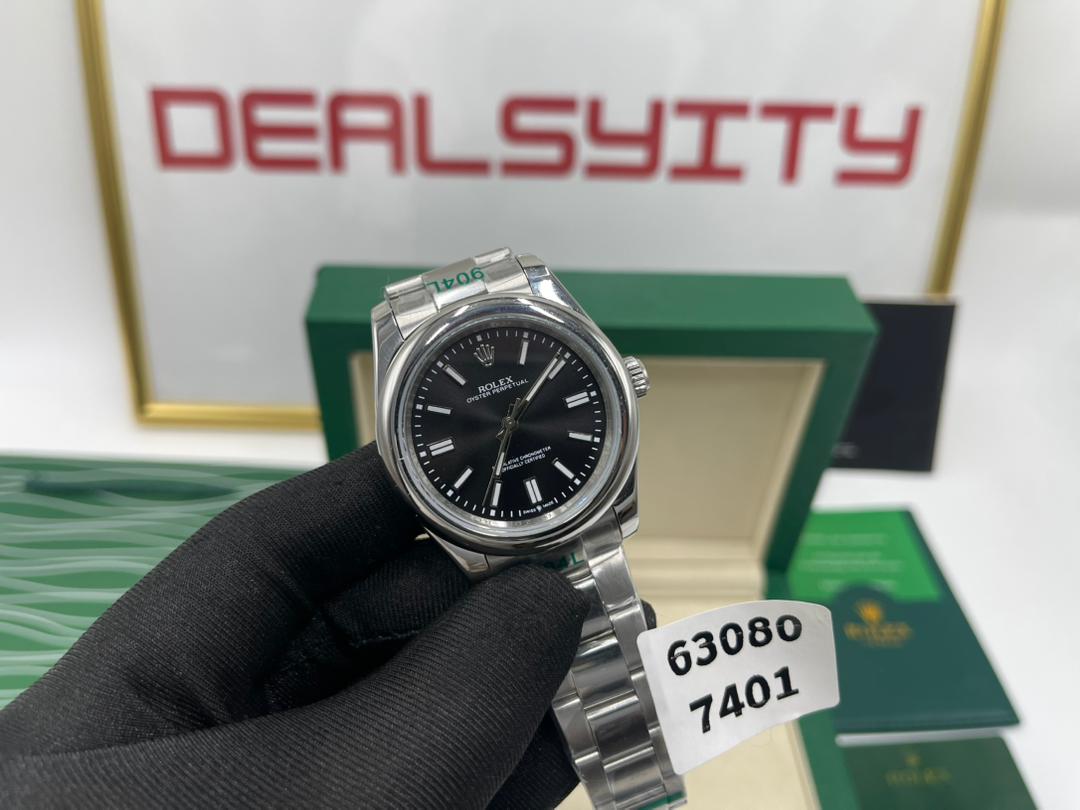 Rolex Oyster Perpetual 41mm Black Dial 124300