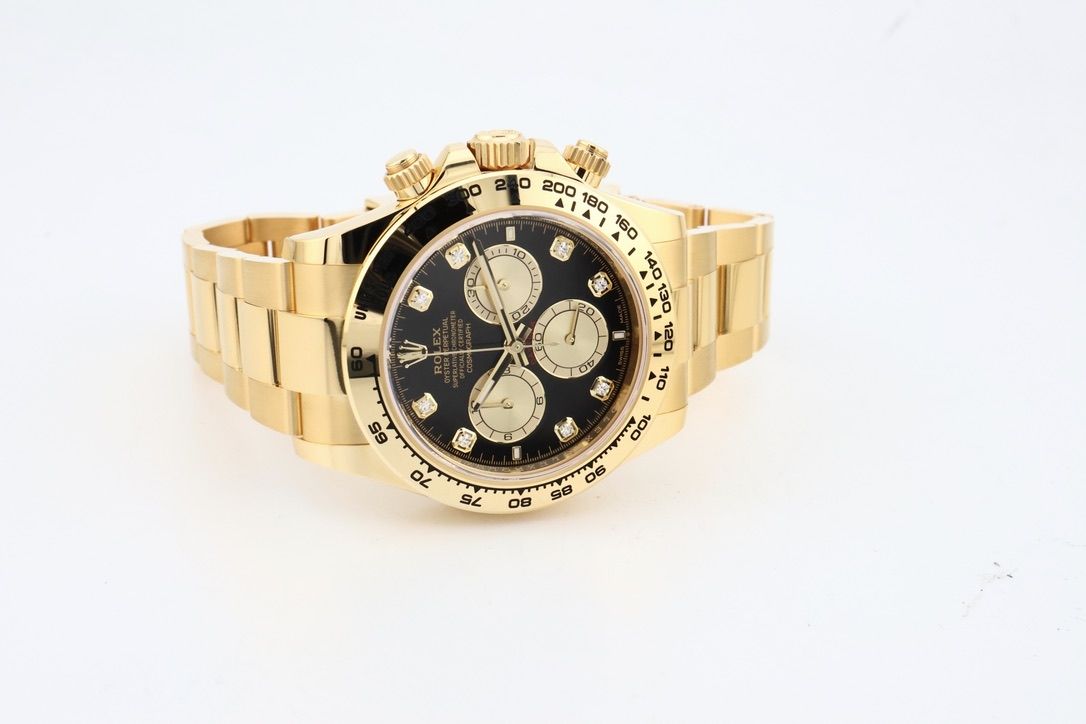 Rolex Daytona 40 mm Bright black Dial 126508