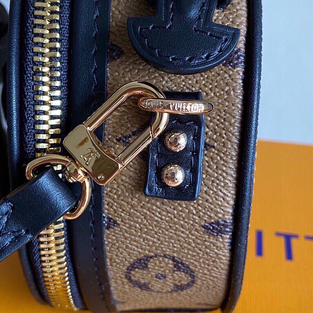 Louis Vuitton Mini Boite Chapeau Monogram Reverse – Women – Small Leather Goods 13cm