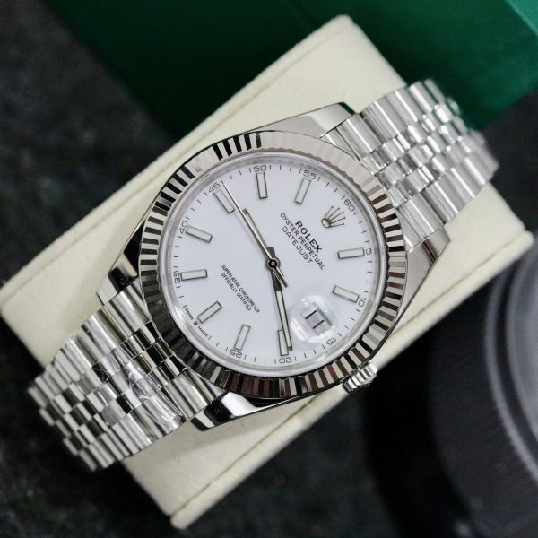 [Superclone] Rolex Datejust 41mm White Dial Jubilee 126334