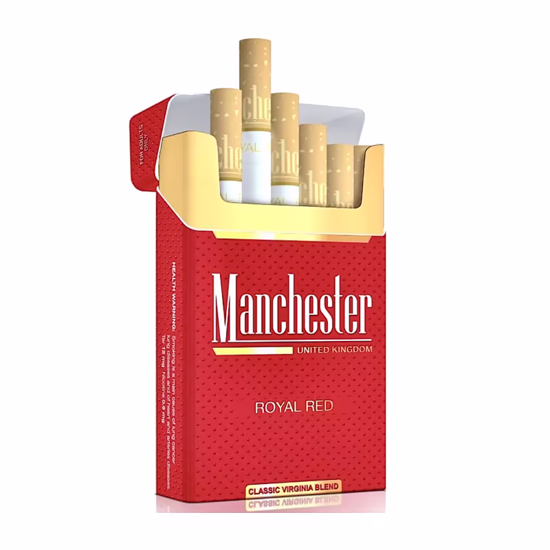 Manchester Royal Red x 10 Packs /1 Carton