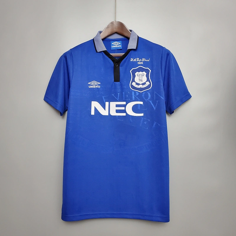 Retro Everton 94-95 home   Football jersey retro