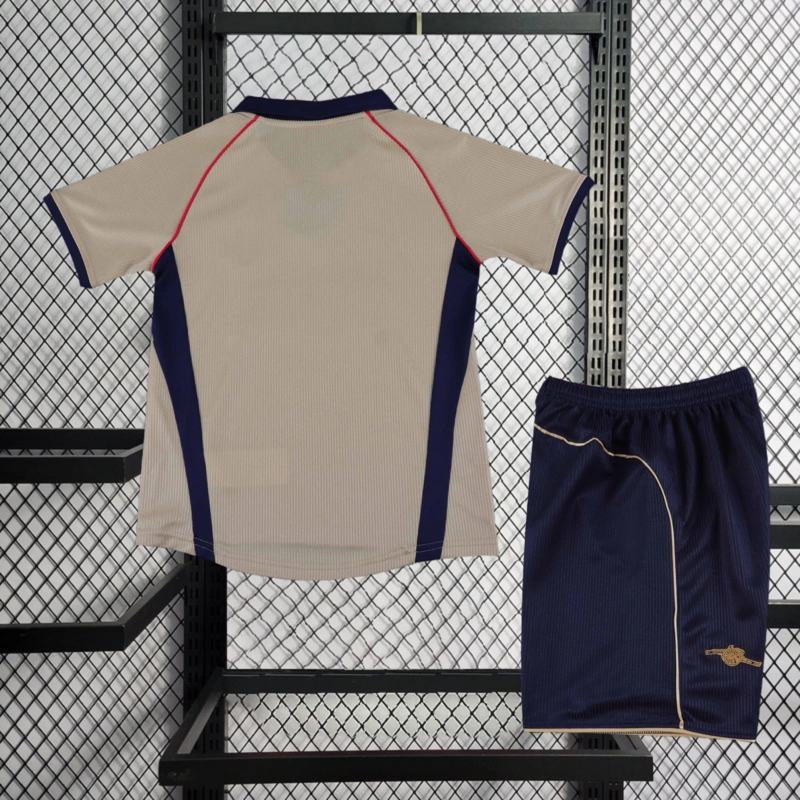 Retro KIDS 2001-02 KIDS Arsenal away Football jersey retro