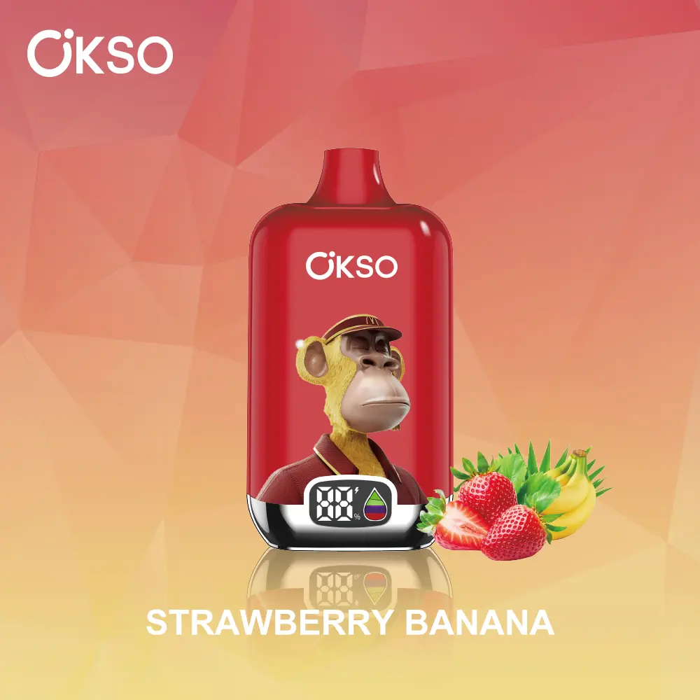 OKSO Digital box 12000 12K Puffs Rechargeable LED Display Disposable Vape