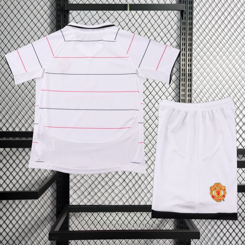 Retro kids 2003-05 KIDS Manchester United Third Away Football jersey retro