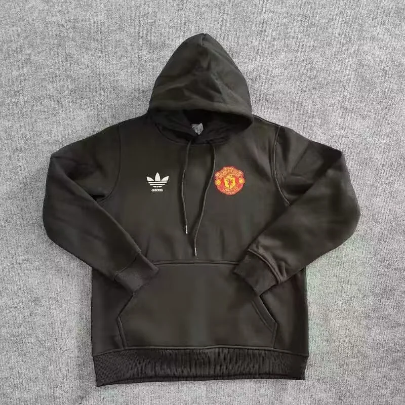 2024/25 Manchester United black casual sweater