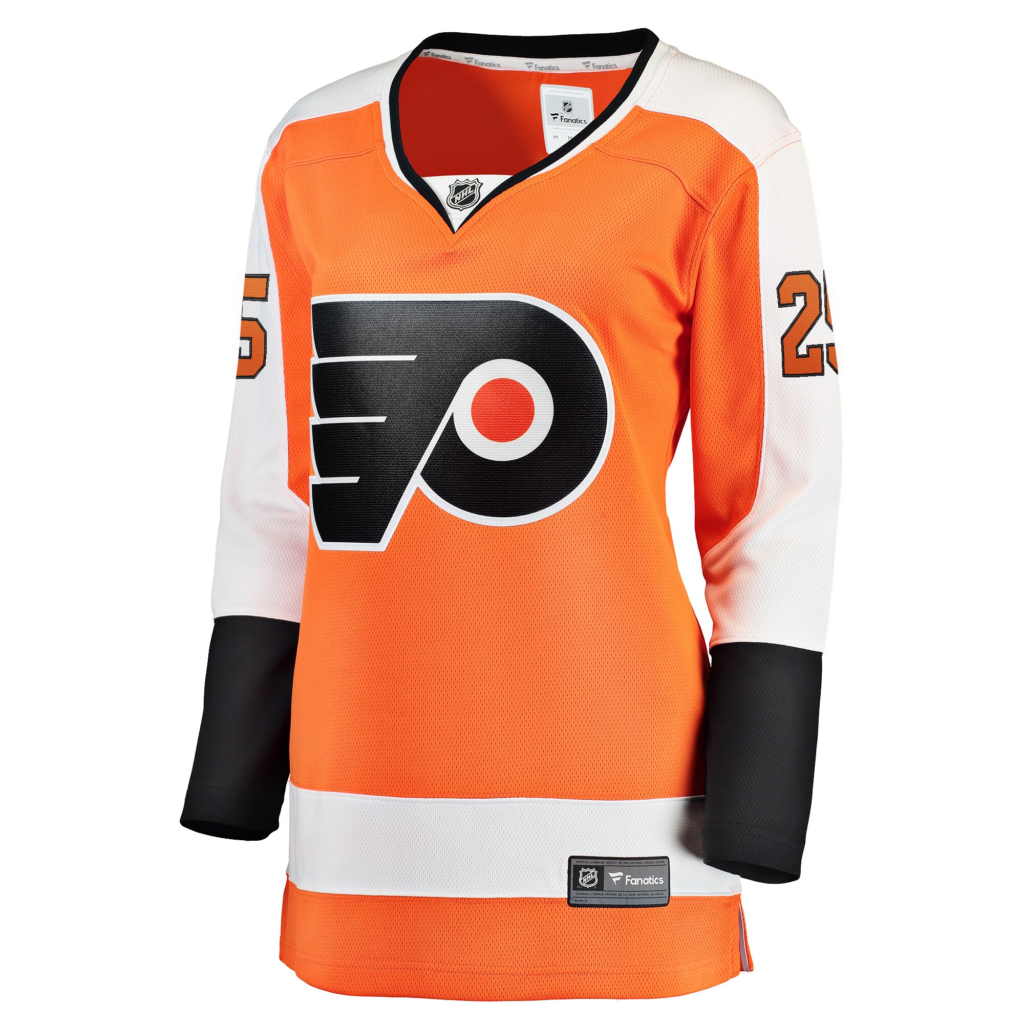 James van Riemsdyk Philadelphia Flyers Fanatics Women’s Home Breakaway Player Jersey – Orange