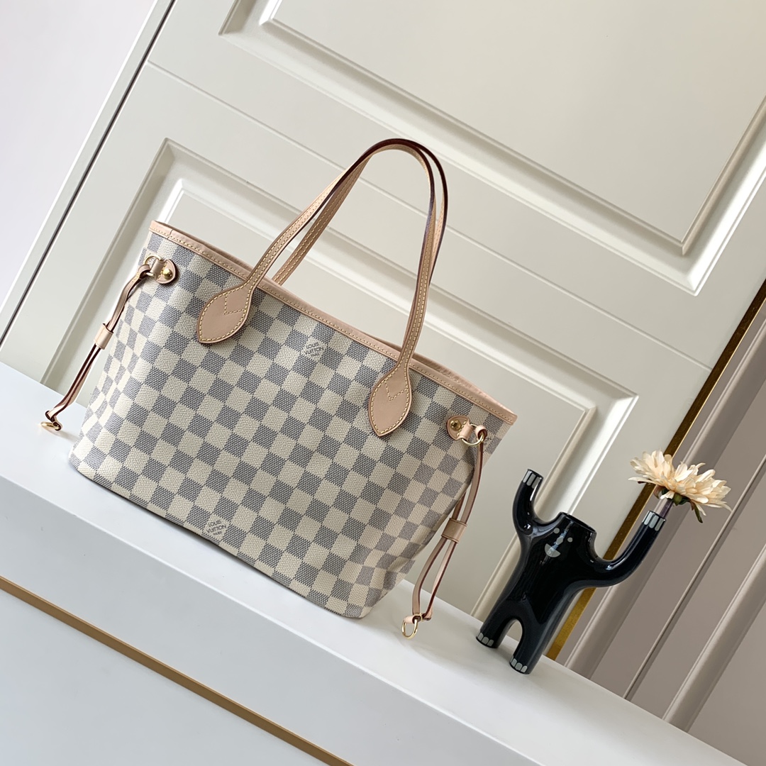 Louis Vuitton Neverfull PM Damier Azur Beige 29Cm N40605
