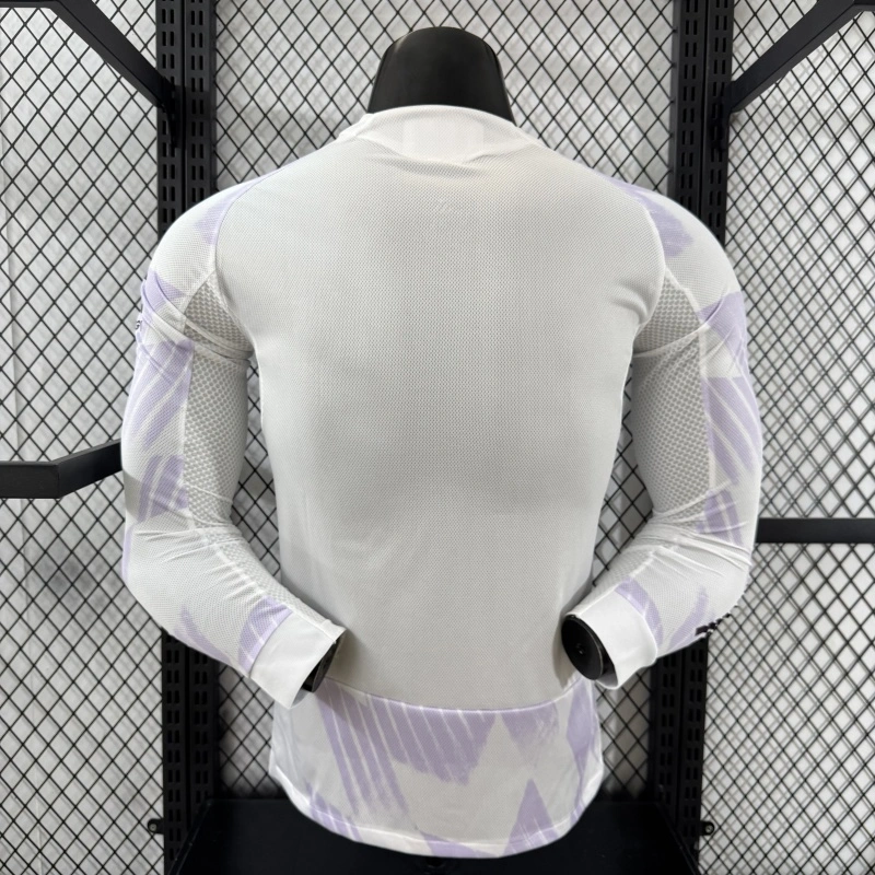 Player 2025-26 Manchester United Third Away Long sleeve Football jersey