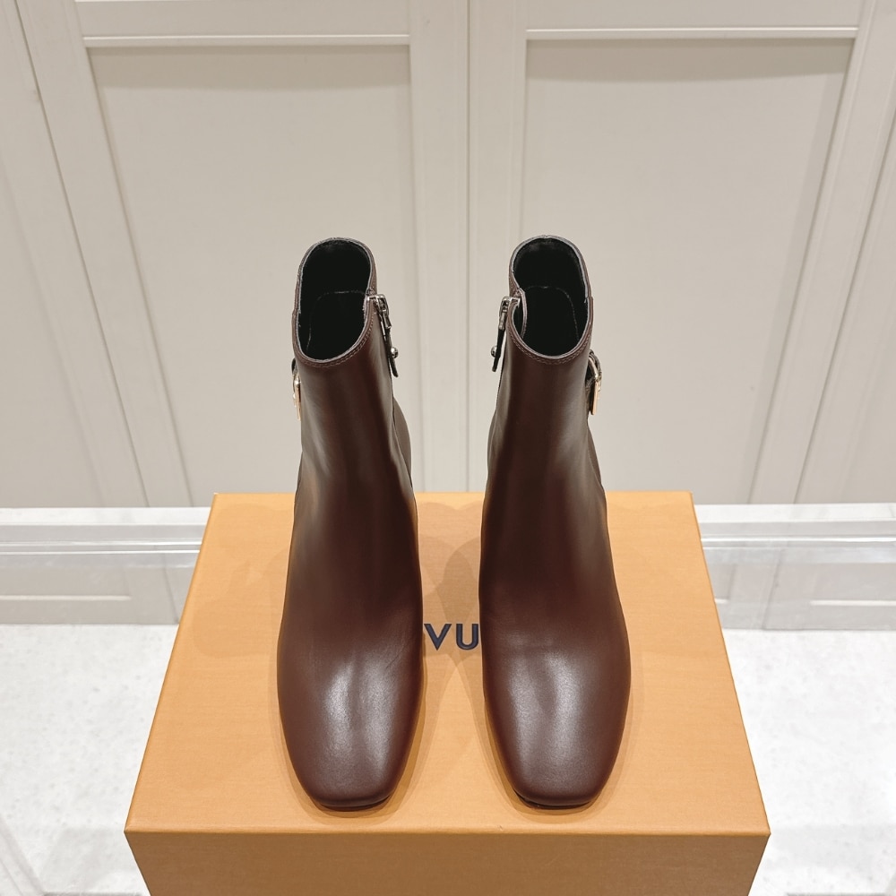 Louis Vuitton Silhouette Ankle Boot Brown 1Aifg7