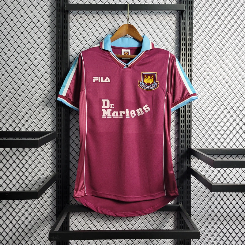 Retro 1999-01 West Ham United Home Football jersey retro