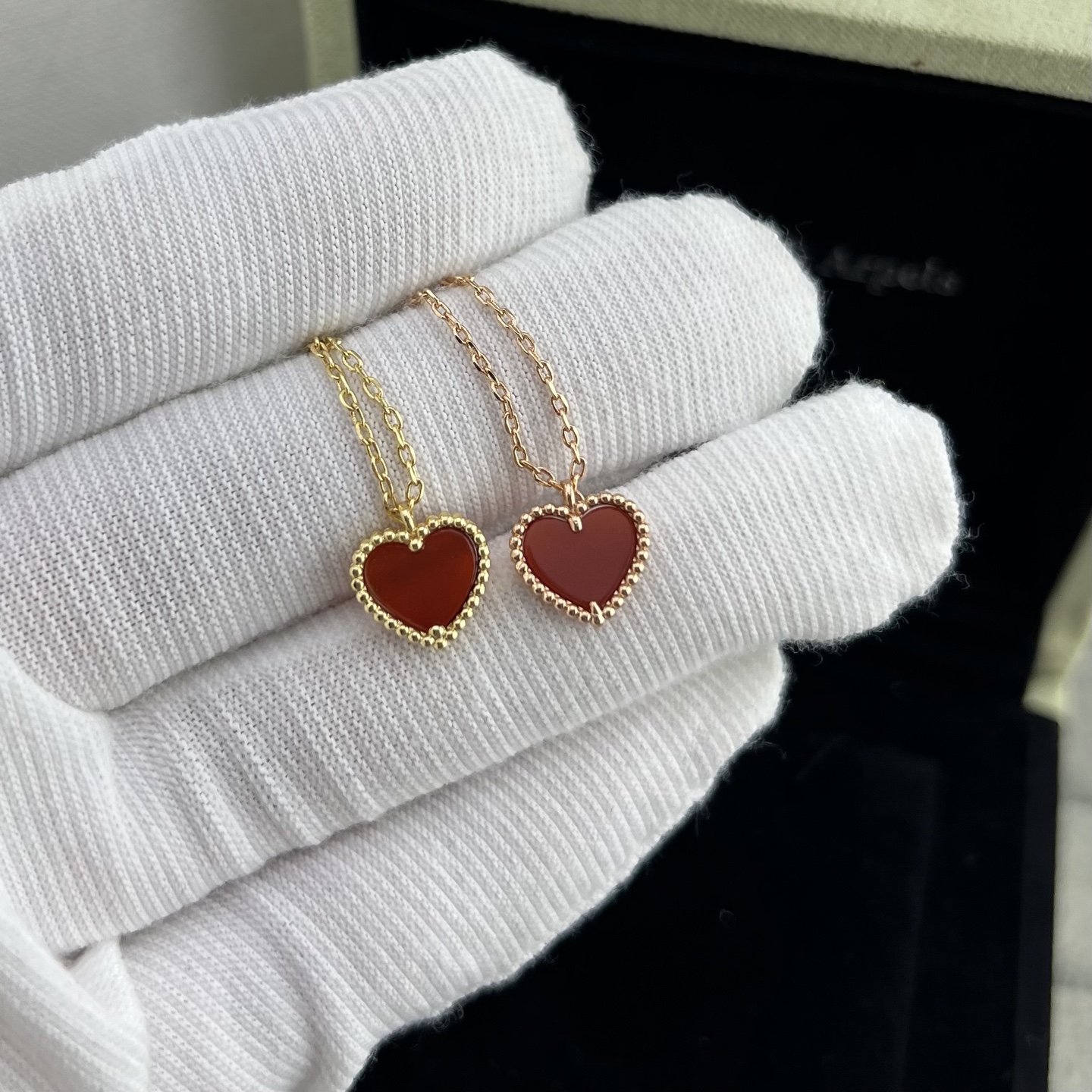 Pearl Heart Pendant Necklace