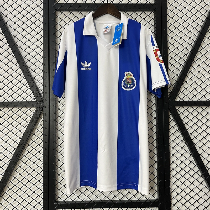 Retro 1986-87 Porto Home Football jersey retro