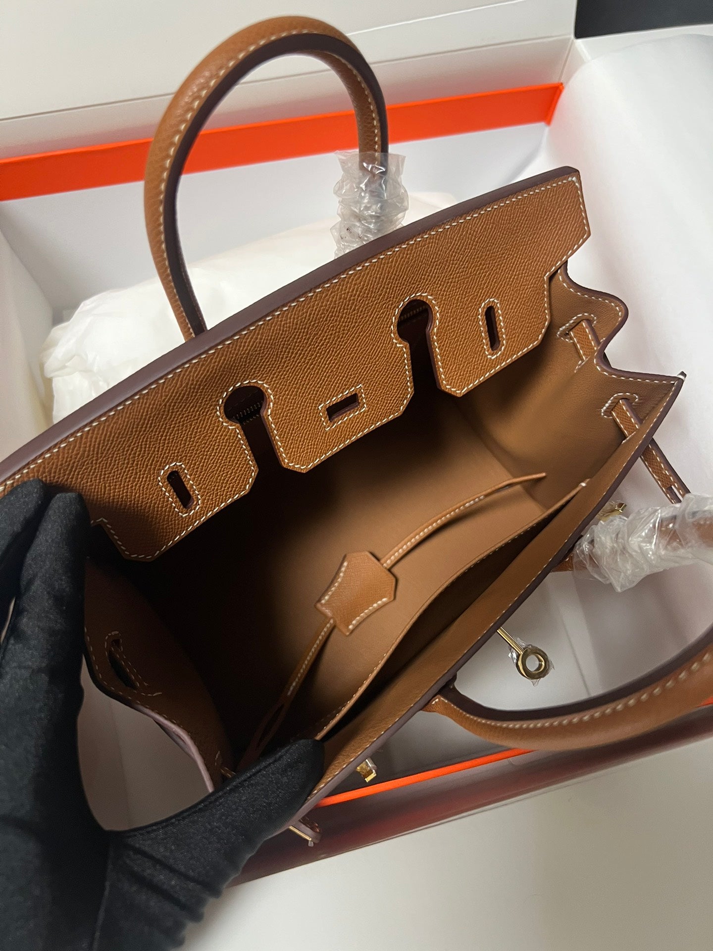 Hermes Birkin Sellier Gold Epsom Leather Gold Hardware