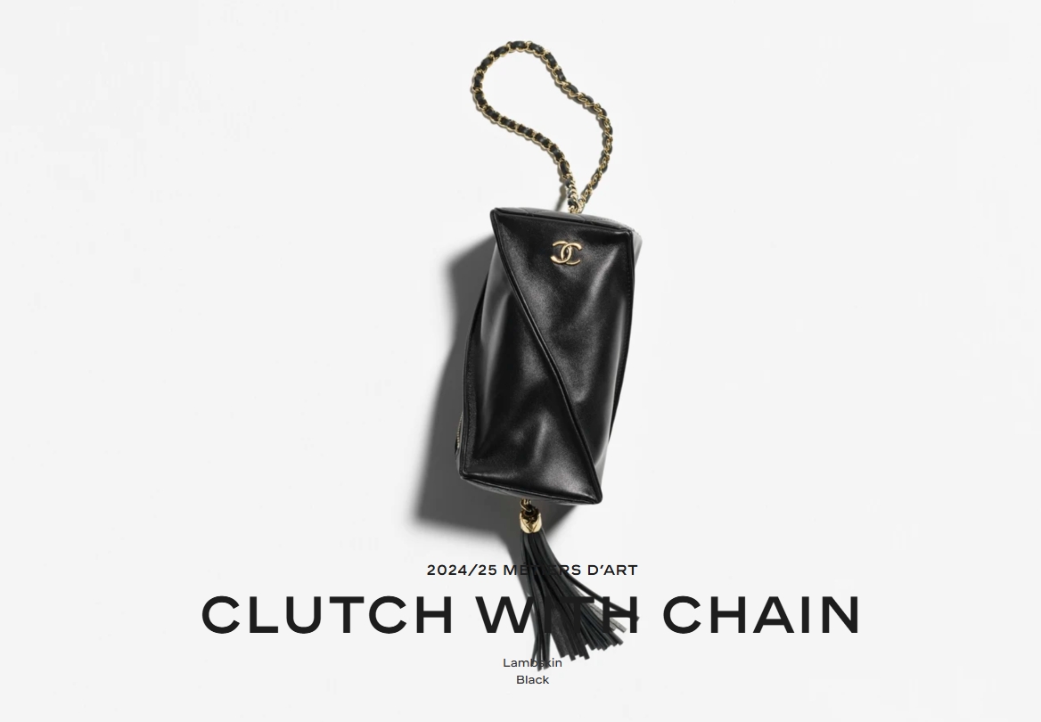 Chanel Clutch with chain