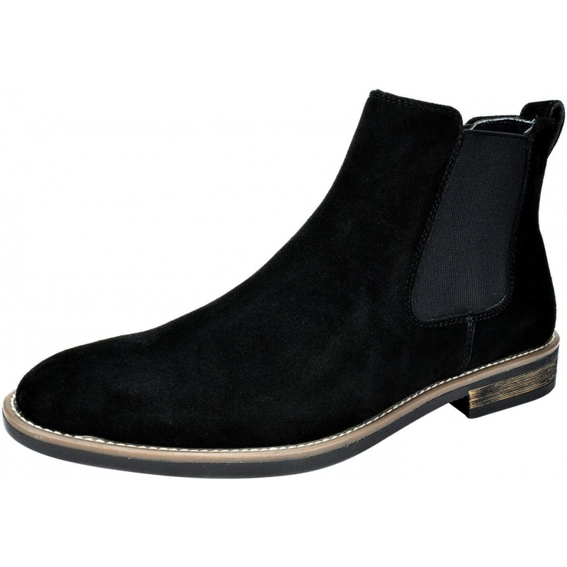 Men's Suede Leather Chelsea Ankle Boots