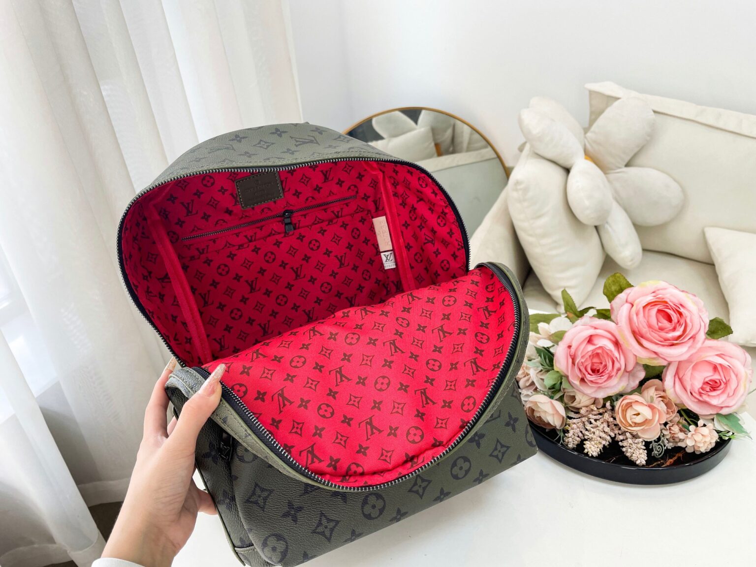 Louis Vuitton Discovery Backpack Pm Green 43Cm M46802