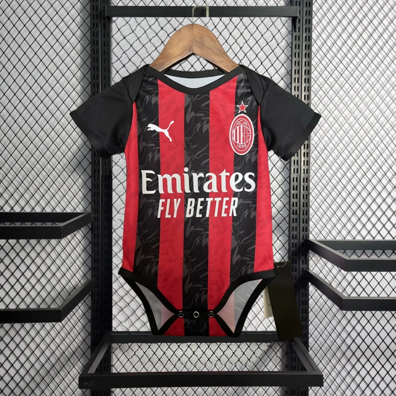 2025-26 Baby AC Milan Home Football jersey