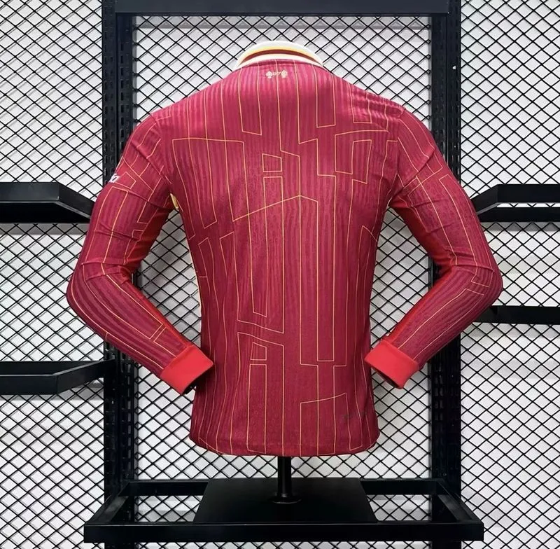 Player 2024-25 Liverpool Home Long Sleeves Football jersey