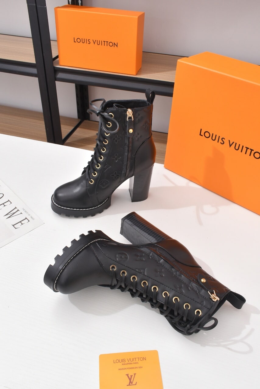 Louis Vuitton Star Trail Boots Black 1Ach0H