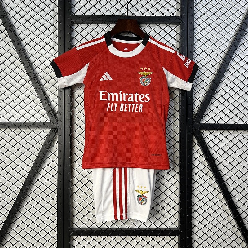 2025-26 Benfica Home Kids Football jersey