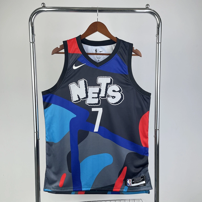 2024 NBA Brooklyn Nets (7 DURANT) Basketball Jersey