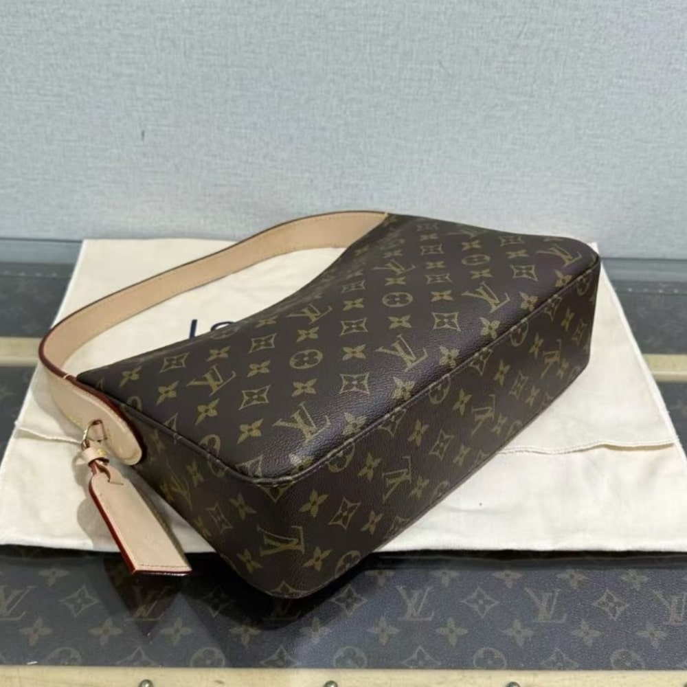 Louis Vuitton Slouchy PM Bag Brown 33cm M11952