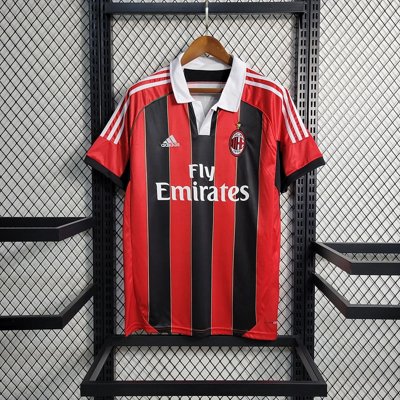 Retro 2012-13 AC Milan Home El Sharawy Ibrahimovic Football jersey retro