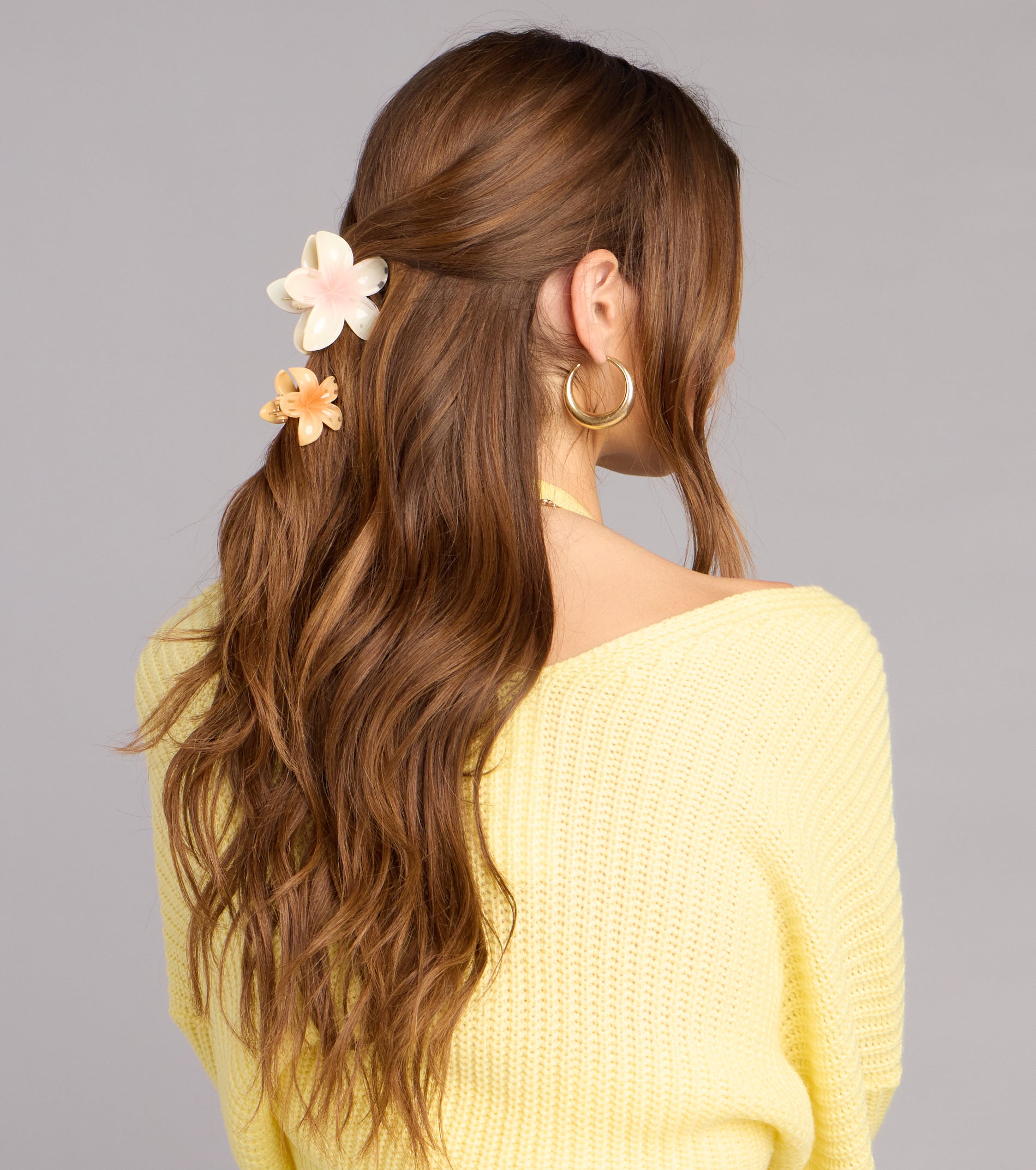 Tropical Tresses Hair Claw Clip Set