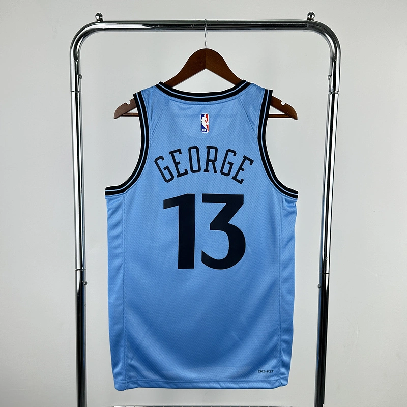 2025 NBA LA Clippers 13 GEORGE Basketball Jersey