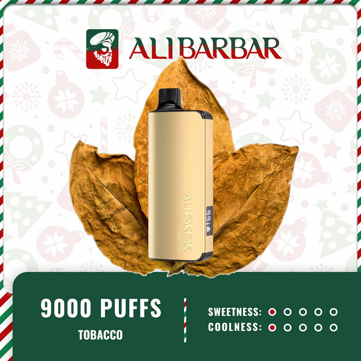 Alibarbar Ingot 9000puffs – Tobacco Ice