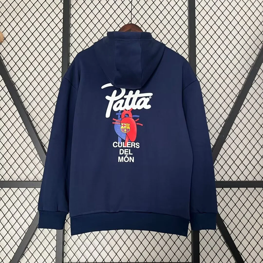 2024/25 Barcelona Blue Casual Sweater