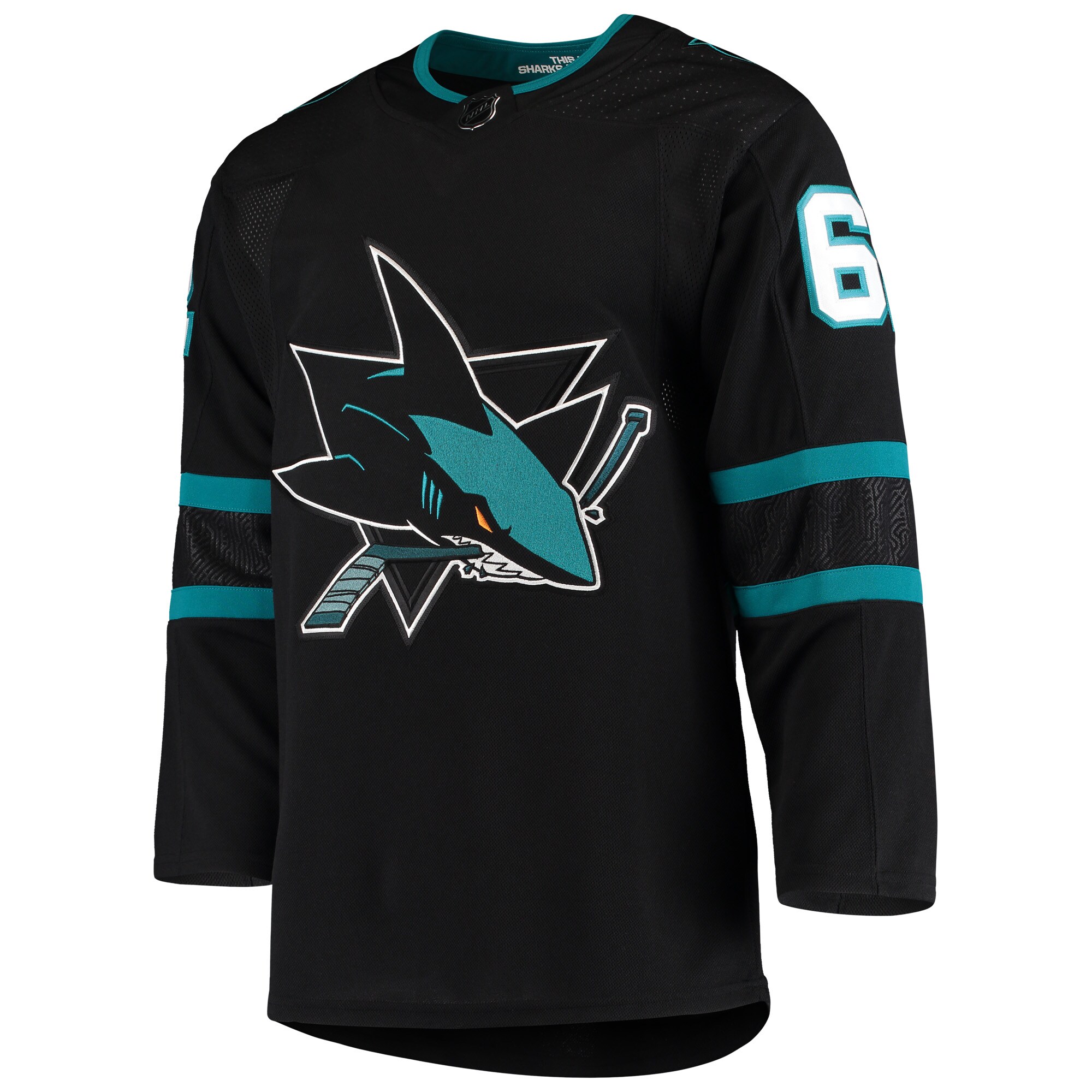 Kevin Labanc San Jose Sharks adidas Alternate Authentic Jersey – Black