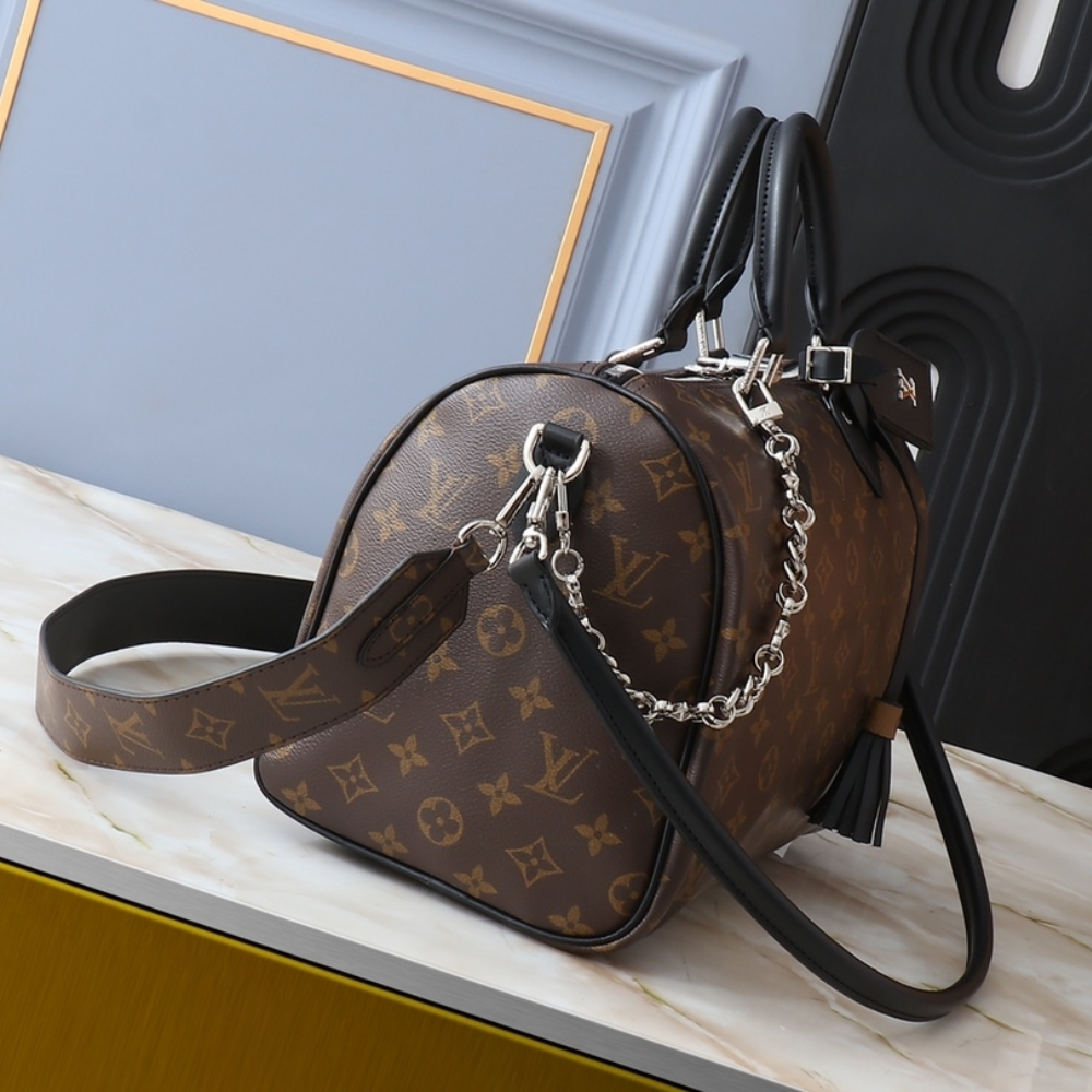 Louis Vuitton Speedy Soft 30 Dark Brown 30Cm M12243