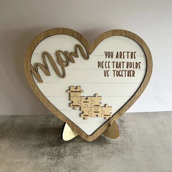💕Mum You Are the Piece that Holds Us Together Puzzle Sign💕