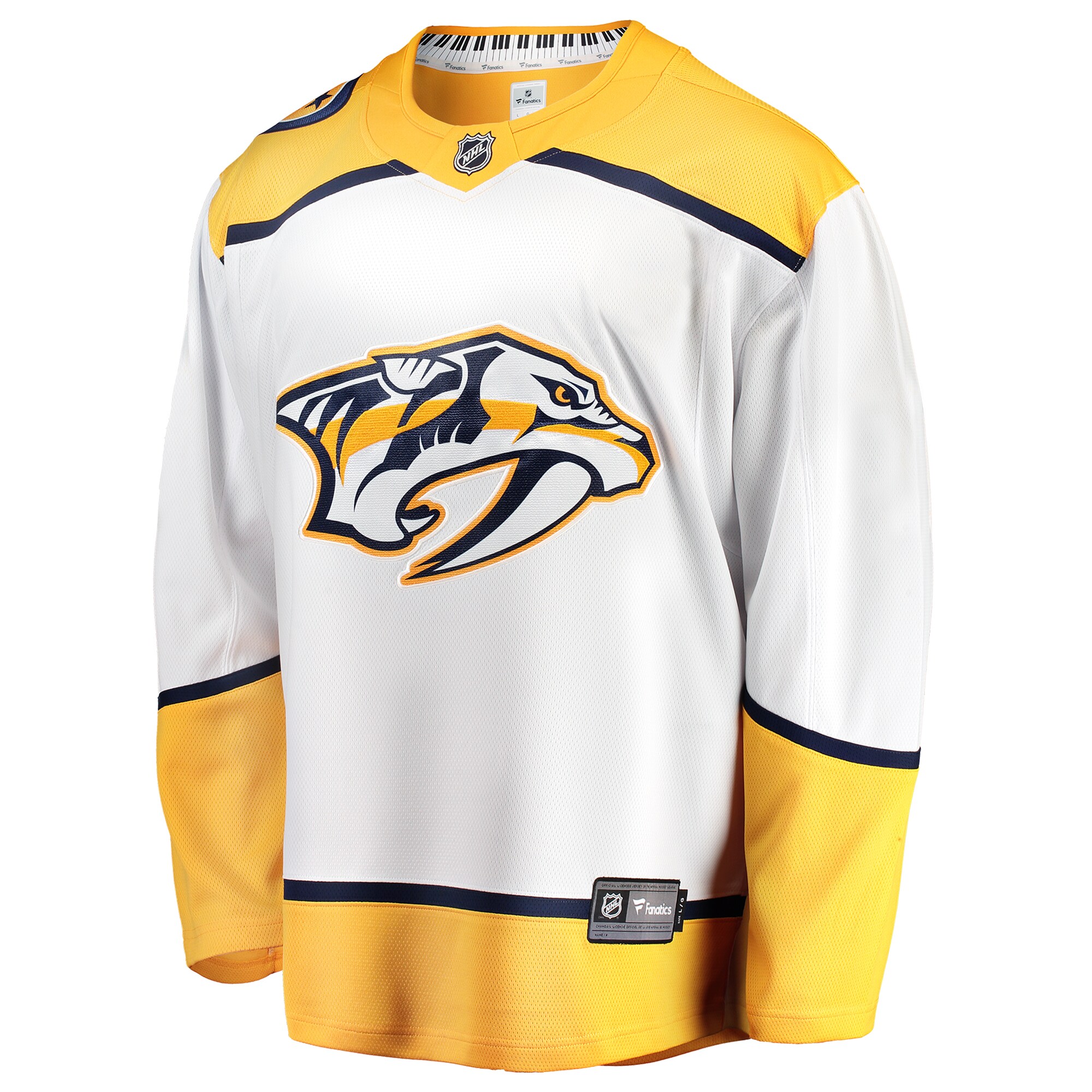 Nashville Predators Fanatics Breakaway Away Jersey – White