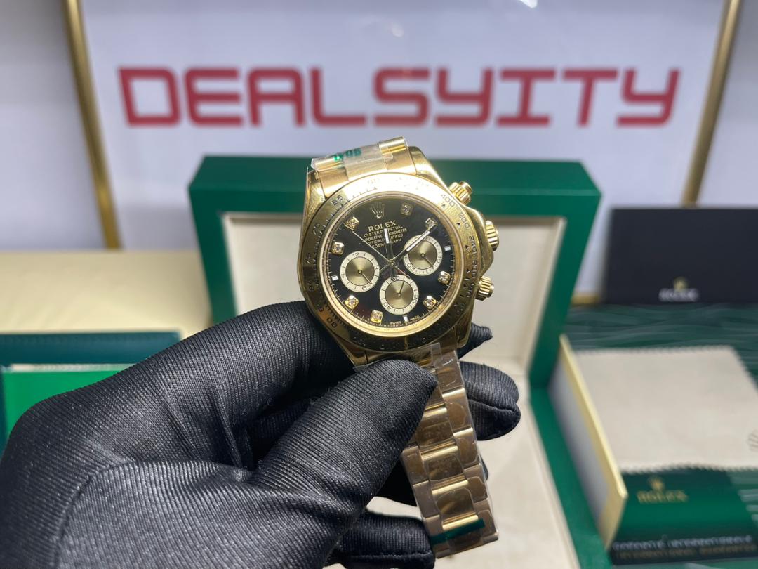 Rolex Daytona 40 mm Bright black Dial 126508