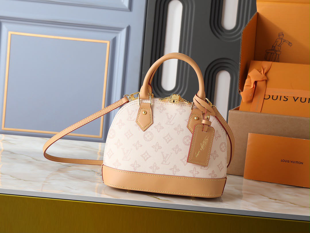 Louis Vuitton Alma BB Bag Monogram Origine Lin 23.5cm M27525