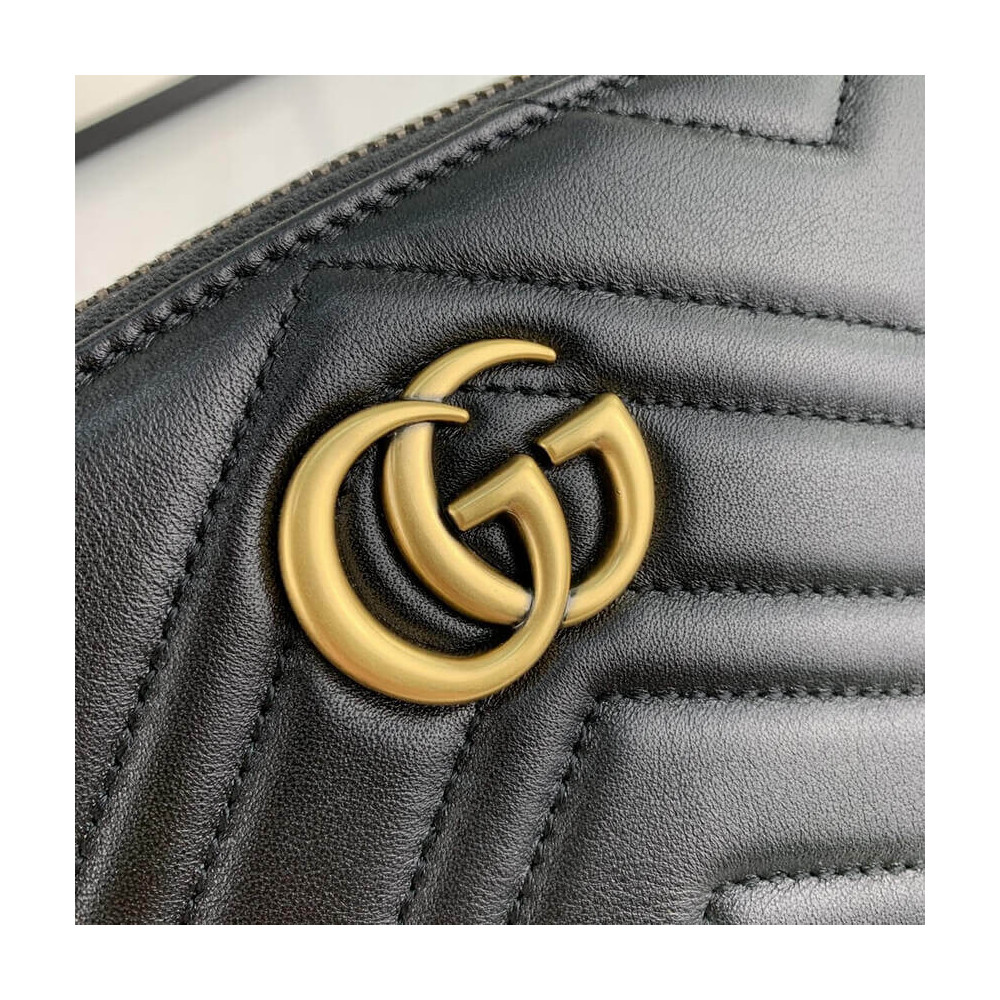 Gucci GG Marmont Cosmetic Case Black