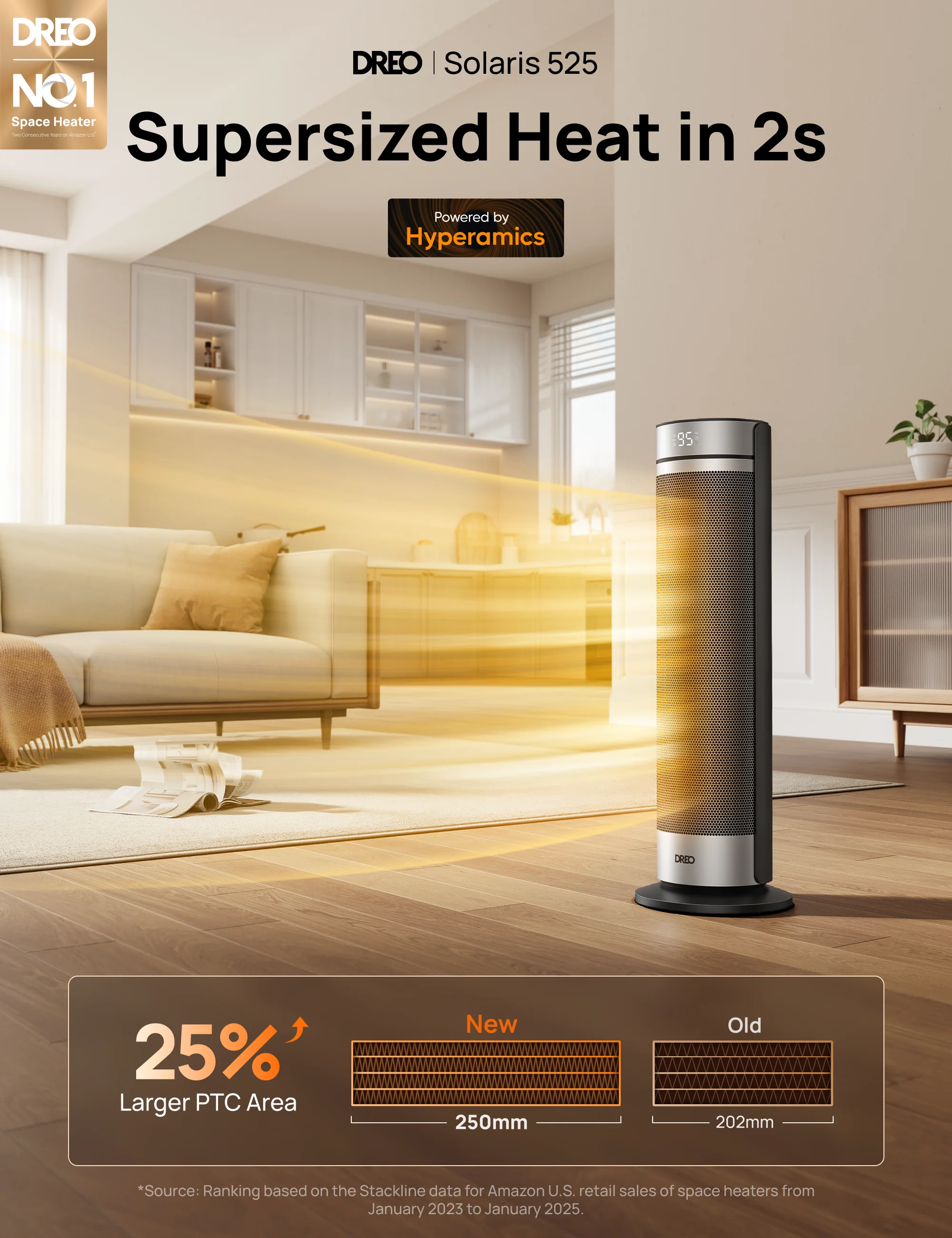 Heater Solaris 525