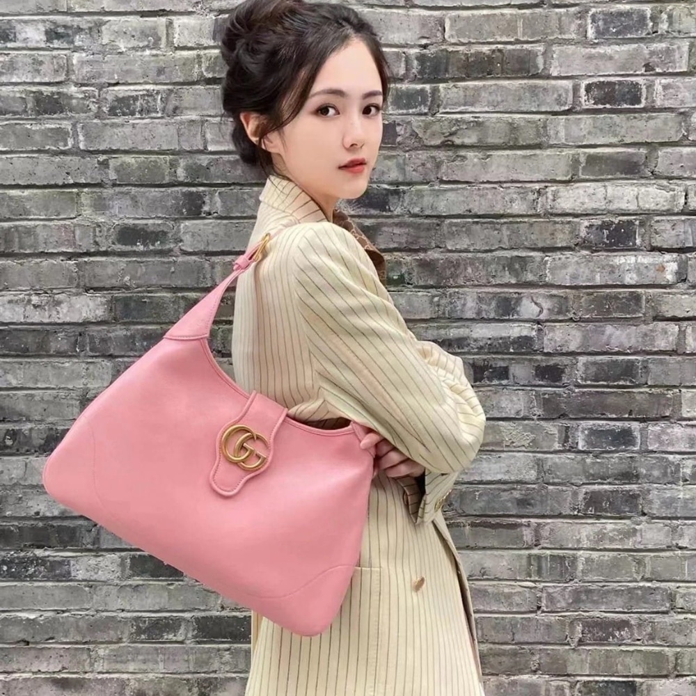 Gucci Aphrodite Medium Shoulder Bag Pink ‎39Cm 726274 Aaa9F 5815