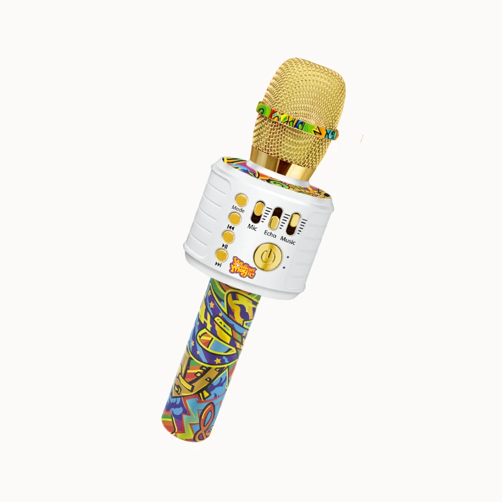 Magic Karaoke Microphone - Gold