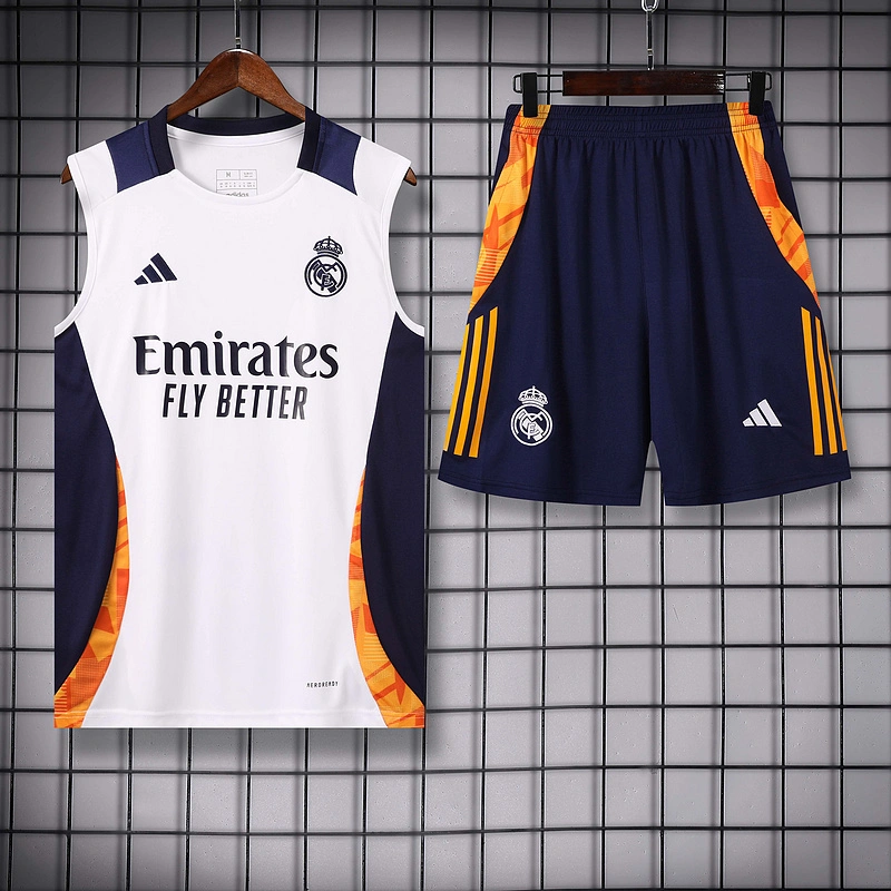2024-25 Real Madrid Sleeveless Vest Training Wear