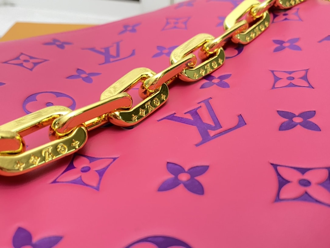 Louis Vuitton Coussin Pink Purple 26Cm