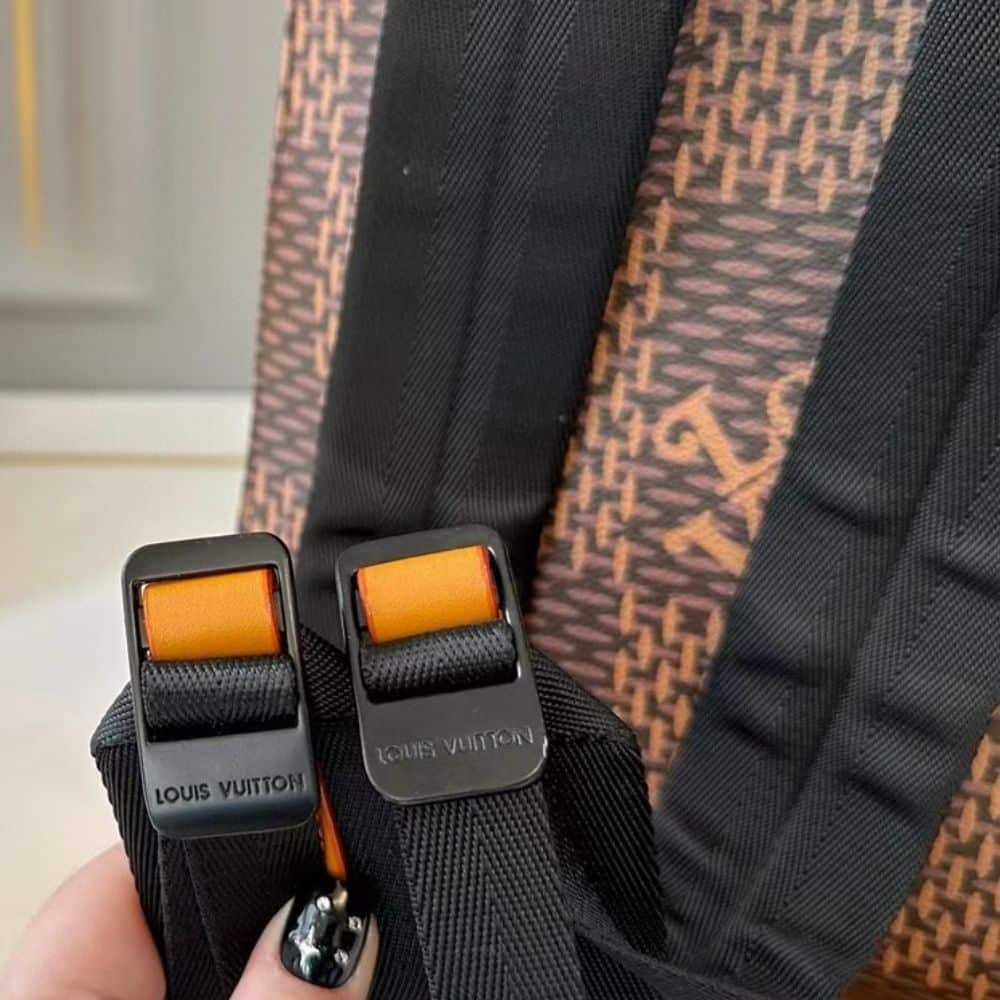 Louis Vuitton Nigo Monogram Reverse Canvas Backpack Brown 29Cm