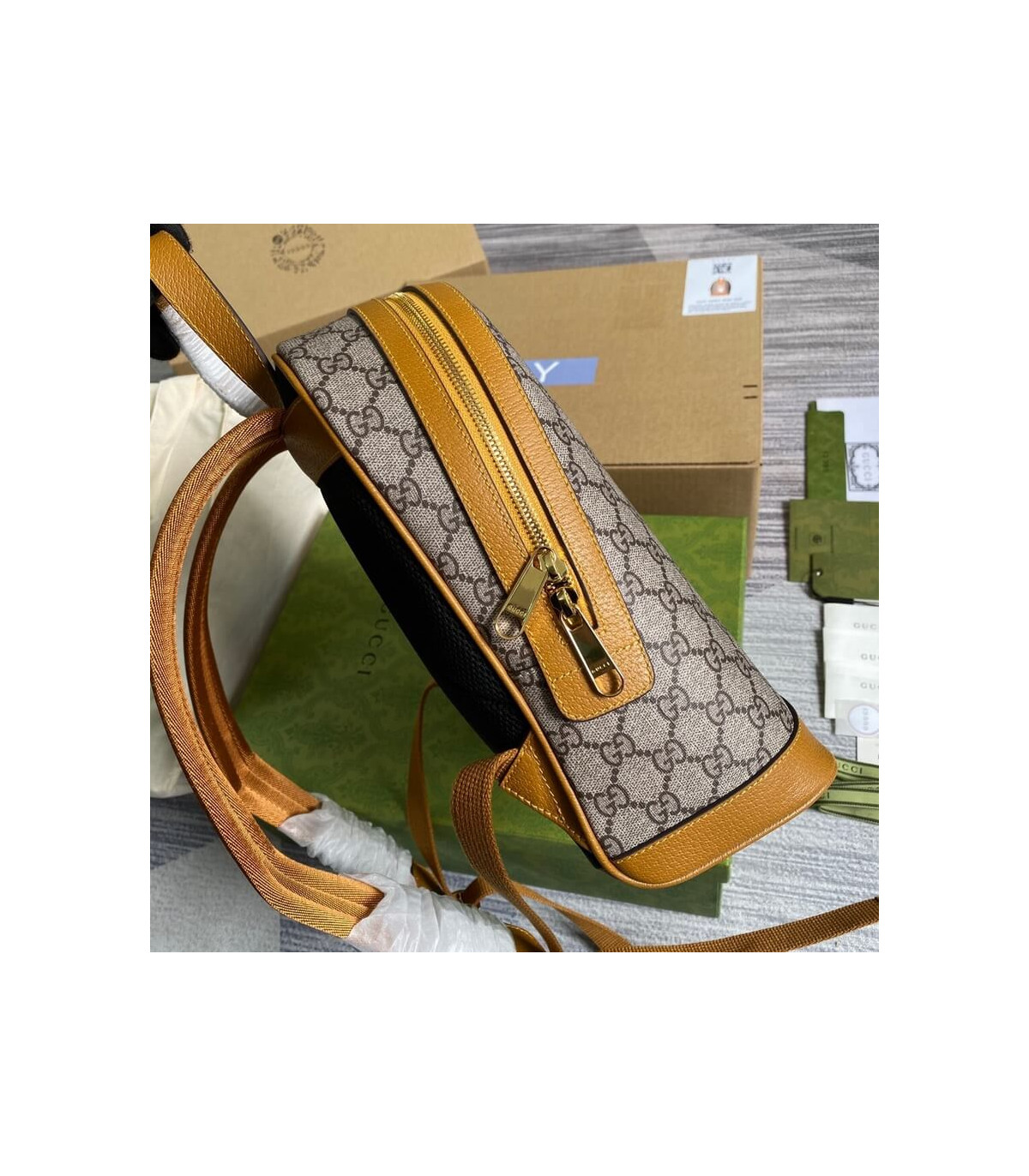 KAI x Gucci Teddy Bear Print Backpack