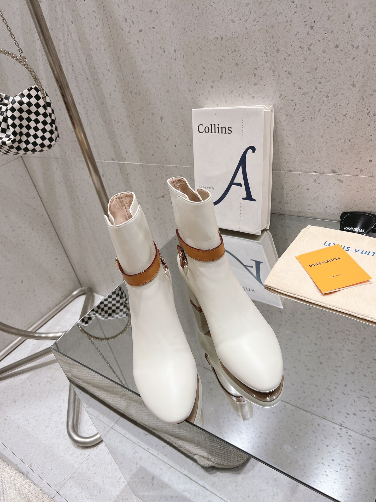 Louis Vuitton Parisienne Ankle Boot White