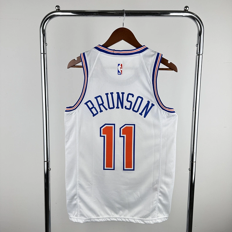 2021 New York Knicks 11 BRUNSON Basketball Jersey