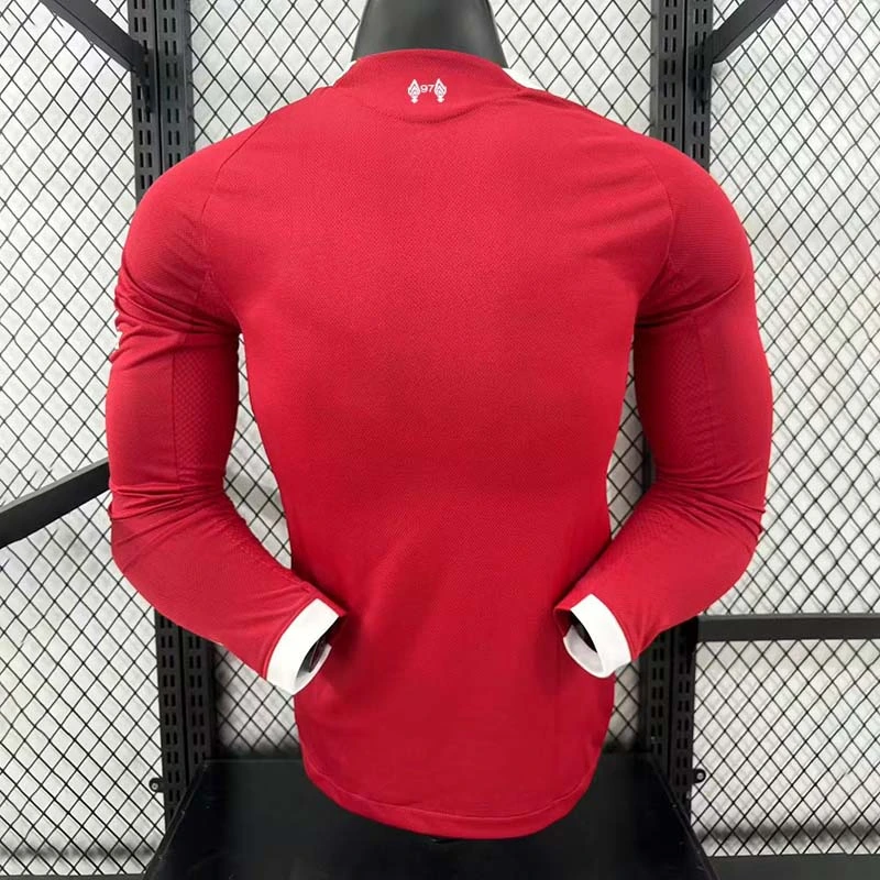 Player 2025-26 Liverpool Home Long sleeves Football jersey