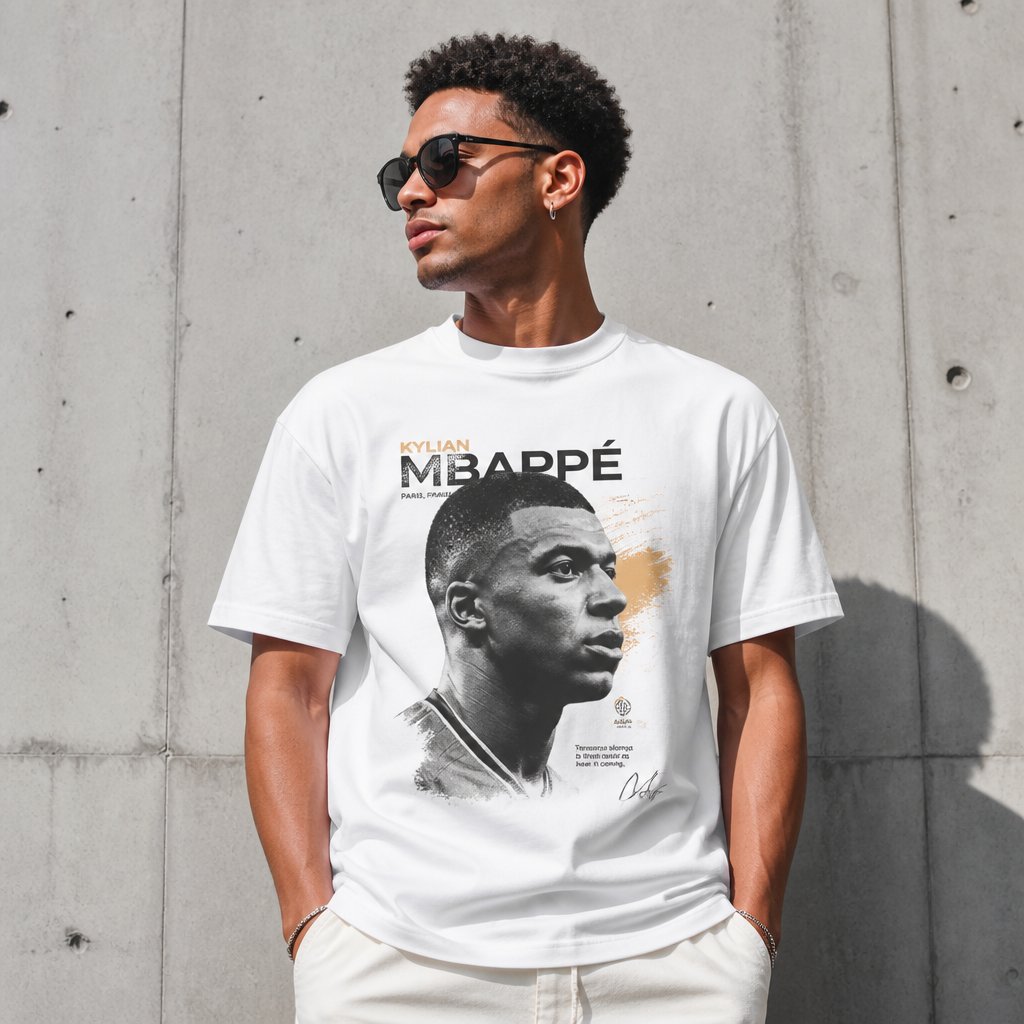 Kylian Mbappé Unisex T-Shirt – Limited-Time Offer – Hot Seller